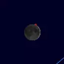 Close approach of Mercury and Moon on 7 February 2027