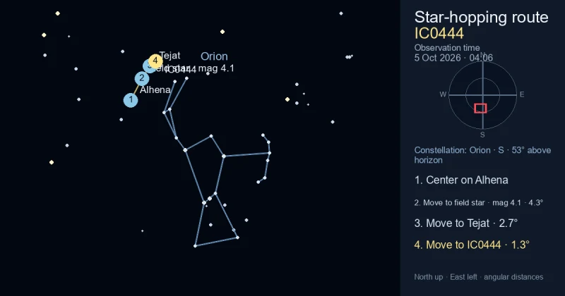 Finder Chart for IC0444