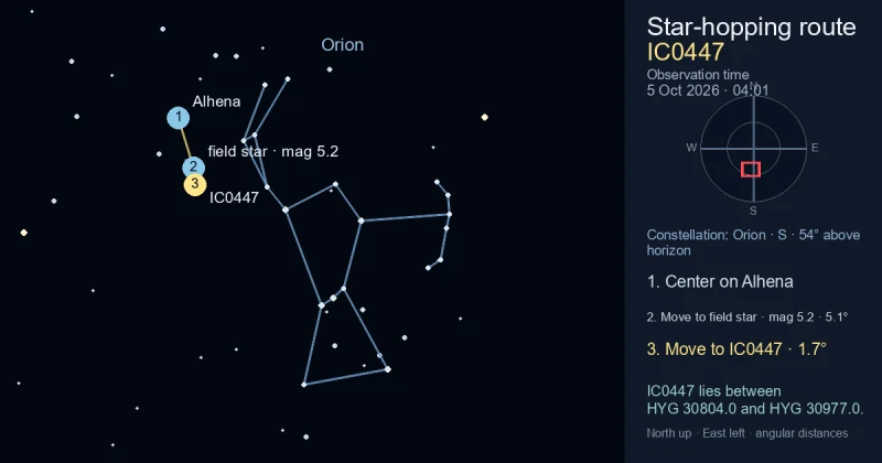 Finder Chart for IC0447
