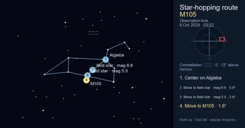M105寻星图