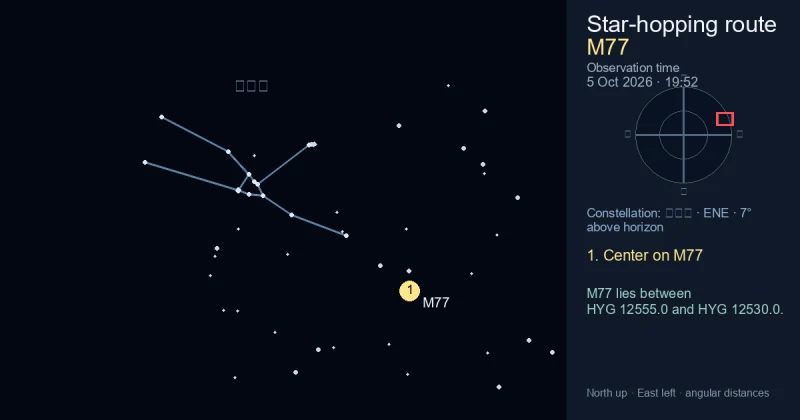 M77寻星图