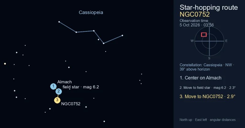 Finder Chart for NGC0752