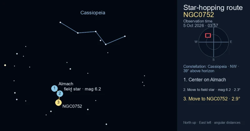 Finder Chart for NGC0752