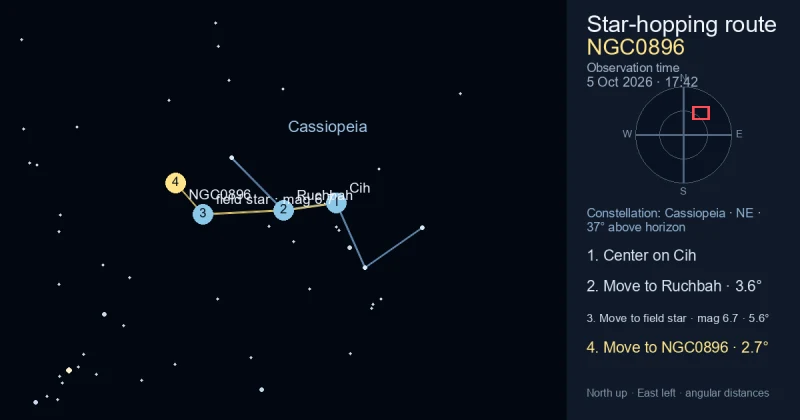 Finder Chart for NGC0896