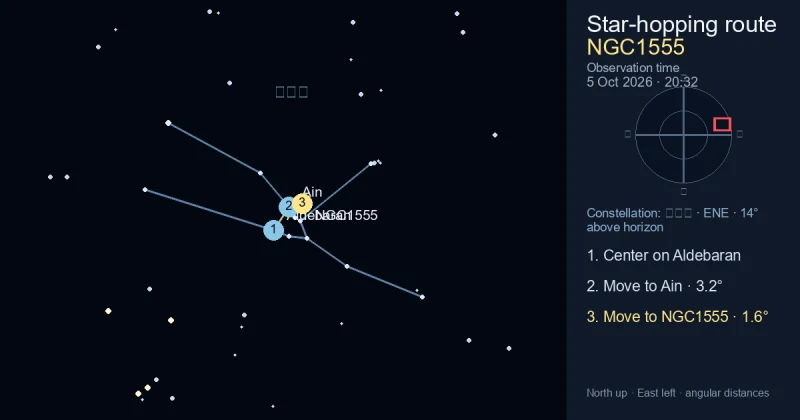 NGC1555寻星图