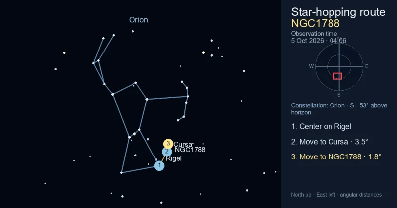Finder Chart for NGC1788
