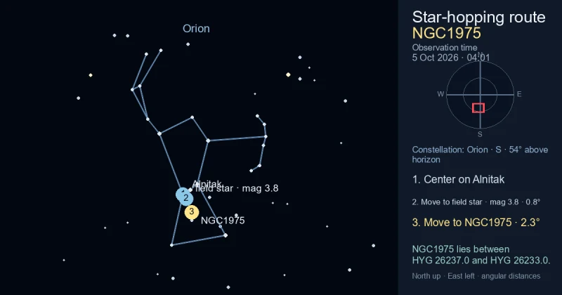 Finder Chart for NGC1975