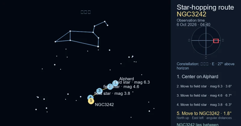NGC3242寻星图