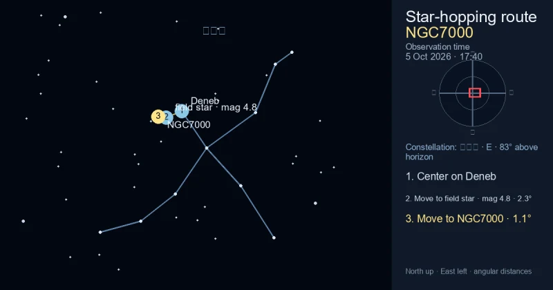 NGC7000寻星图