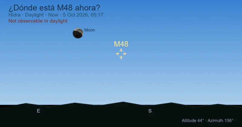 ¿Dónde está M48 ahora?