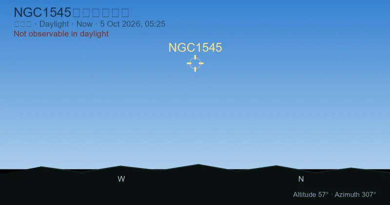 NGC1545现在在哪里？