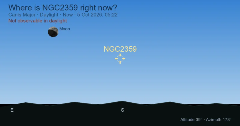 Where is NGC2359 right now?
