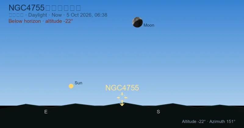 NGC4755现在在哪里？