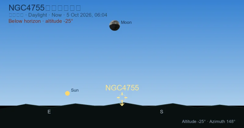NGC4755现在在哪里?