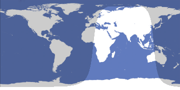 Penumbral Lunar Eclipse 2045-03-03
