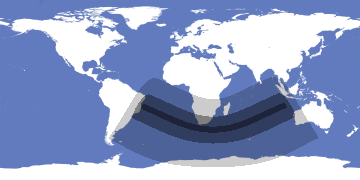 Total Solar Eclipse 2057-01-05
