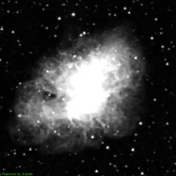 M1 — blue-filter image