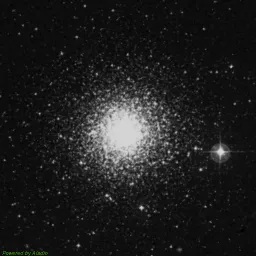 M30 — blue-filter image