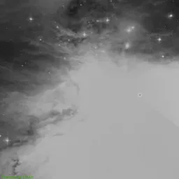 M43 — blue-filter image