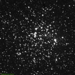 M52 — blue-filter image