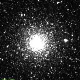 M56 — blue-filter image