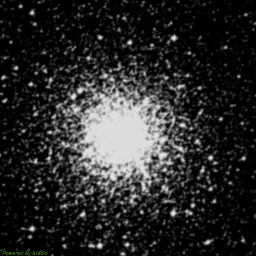 M68 — blue-filter image