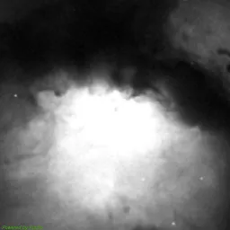 M78 — blue-filter image