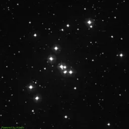 NGC1662 — blue-filter image
