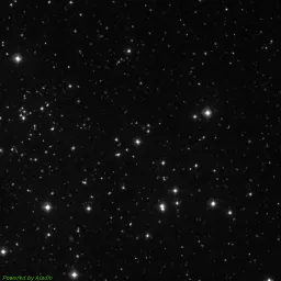 NGC1746 — blue-filter image