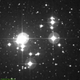 NGC2169 — blue-filter image