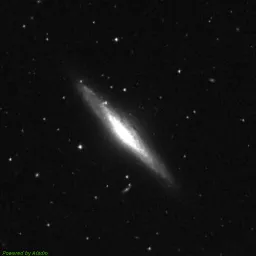 NGC2683 — blue-filter image
