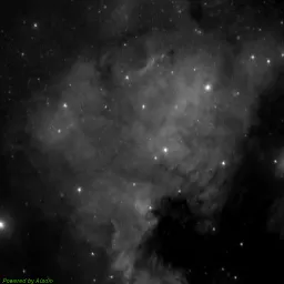 NGC7000 — blue-filter image