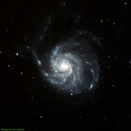 M101 — composite color image