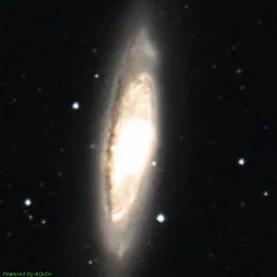 M65 — composite color image