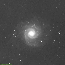 M74 — near-infrared image