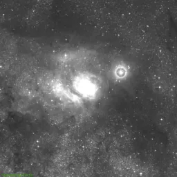 M8 — near-infrared image