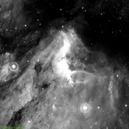 IC5070 — red-filter image
