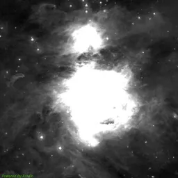 M42 — red-filter image