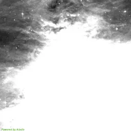 M43 — red-filter image