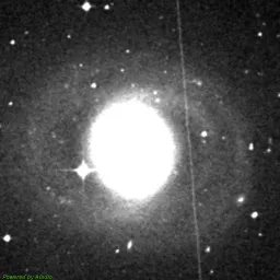 M77 — red-filter image