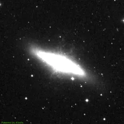 M82 — red-filter image