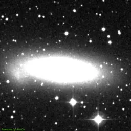 NGC1023 — red-filter image
