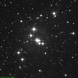 NGC1662 — red-filter image