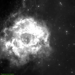 NGC2238 — red-filter image
