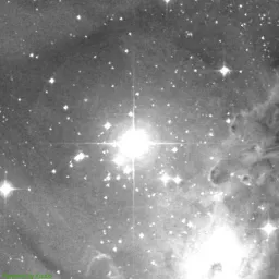 NGC2264 — red-filter image
