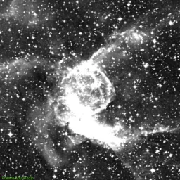 NGC2359 — red-filter image