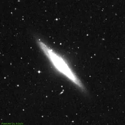 NGC2683 — red-filter image