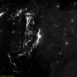 NGC6960 — red-filter image